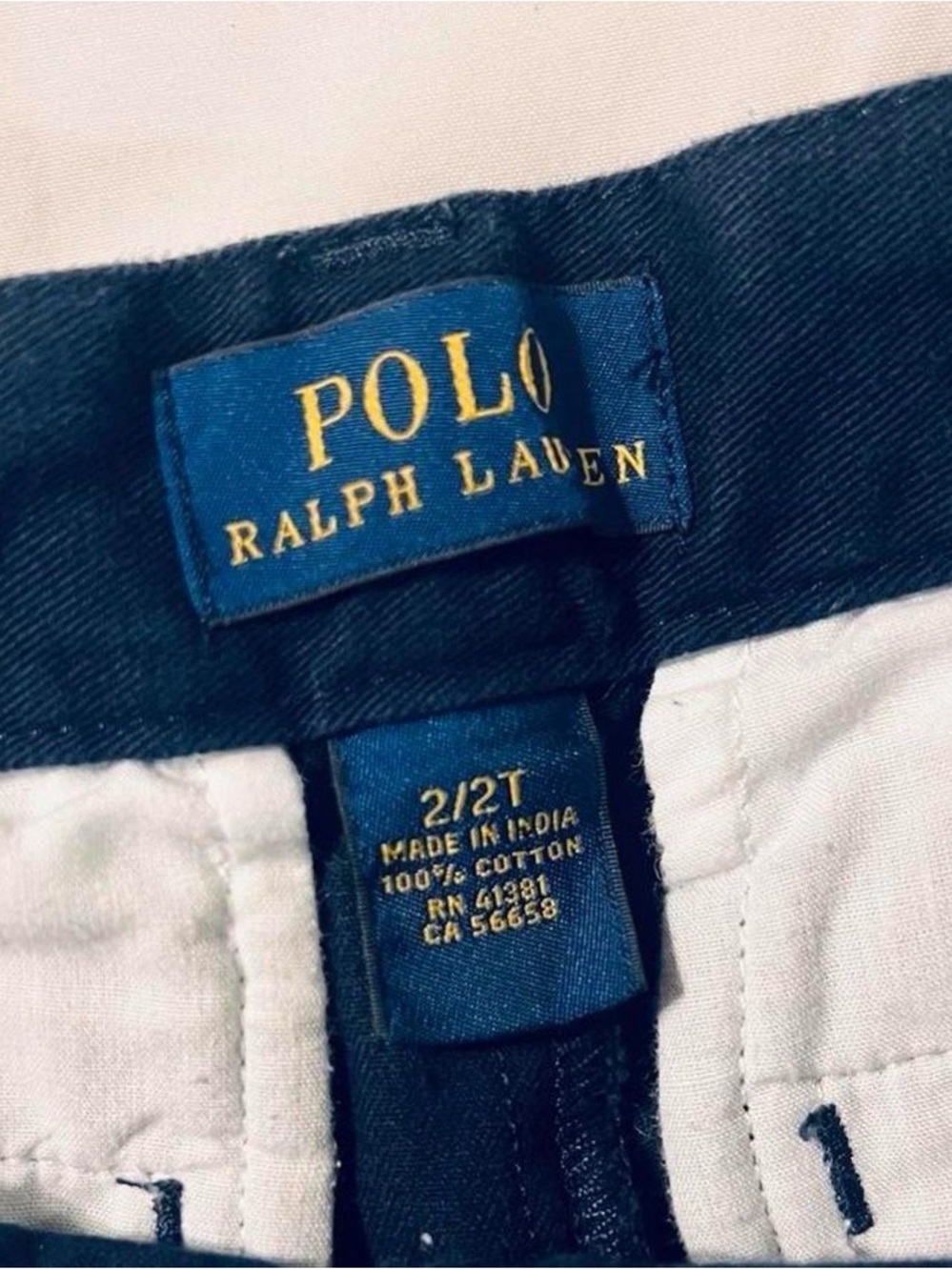 Boys 2 T Polo by Ralph Lauren Navy  Kids Shorts